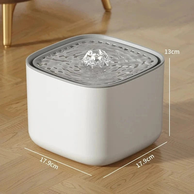 Fontaine à eau pour chat ultra-silencieuse